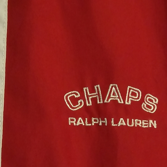 Vintage Ralph Lauren Chaps Men's Windbreaker Jacket with Hood sz large - Picture 3 of 5